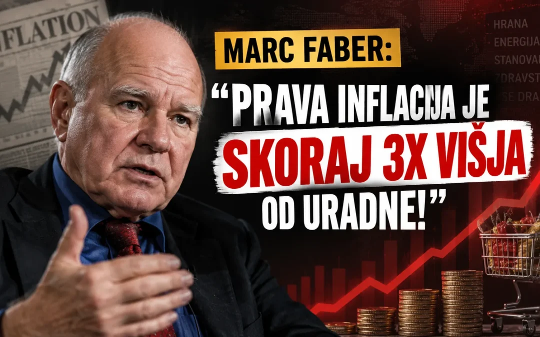 Marc Faber: “Prava inflacija je skoraj 3x višja od uradne!”